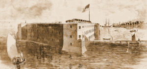 Post image for Steamship Crusader to provide support to Fort Taylor at Key West.–Operations in Florida