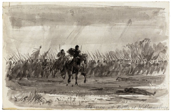Philip Kearny at Battle of Williamsburg