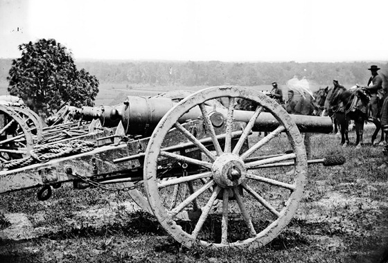 Richmond, Va., vicinity. 1st New York Pettit's Battery, Artillery