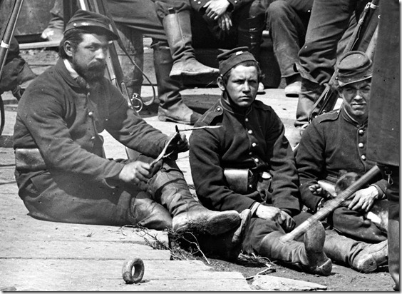 Manassas, Va. Men of Co. C, 41st New York Infantry - 2