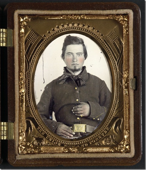 Unidentified soldier in Union uniform