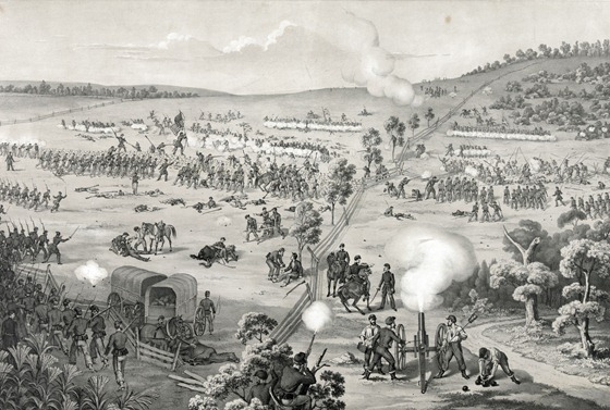The battle of South Mountain, MD. Sunday, Sept. 14, 1862 01231u