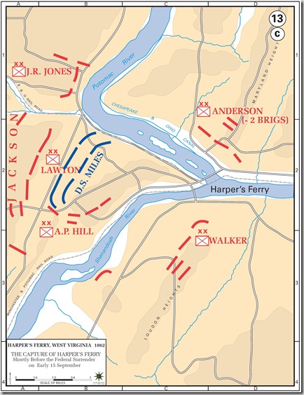 capture of Harper's Ferry, 15 September, 1862