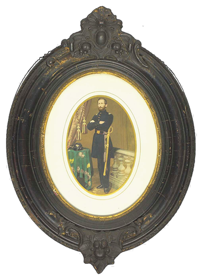 Officer in Civil War Uniform