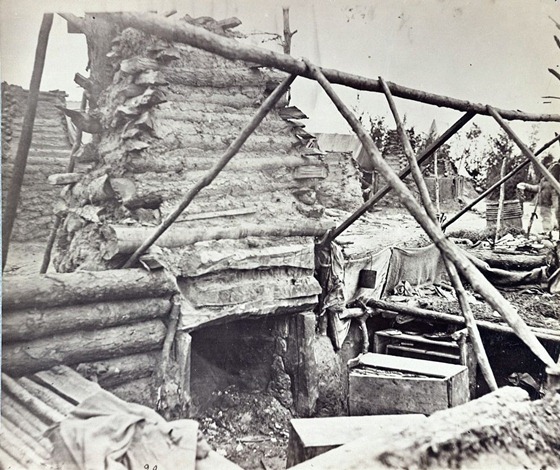 February 19 Abandoned camp of 9th Army Corps near Falmouth, Va