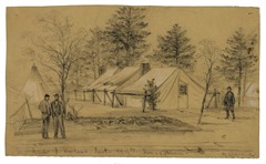 Genl. J. Hooker's. Tent Hdqts. Army of Potomac 20891u
