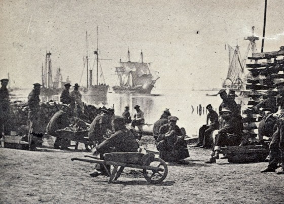 Gun-boats at Baton Rouge, La., March 1863 