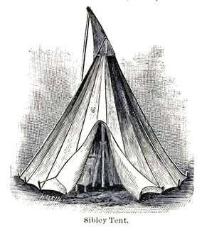 Sibley Tent, near Vicksburg, June 1863