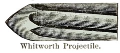 Whitworth Projectile - Siege of Vicksburg, June 1863