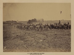 1st Connecticut Battery, near Fredericksburg, Va., May 2, 1863 uncropped