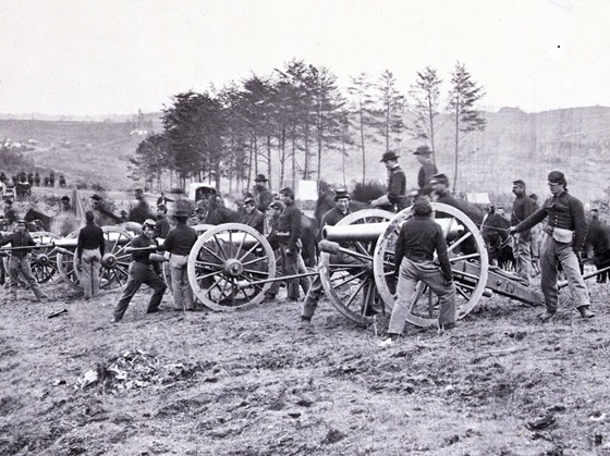 1st Connecticut Battery, near Fredericksburg, Va., May 2, 1863