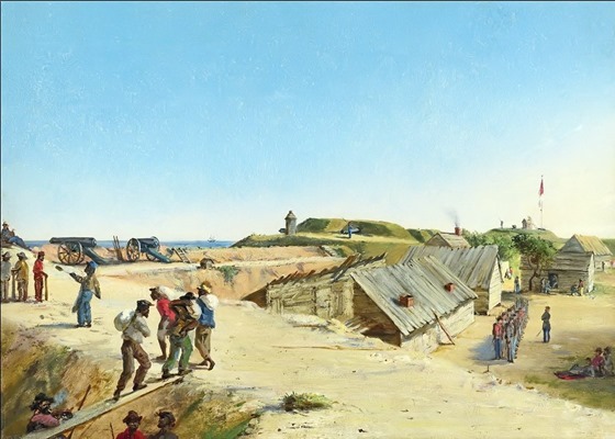 Battery Marshall, Sullivan's Island, December 4, 1863