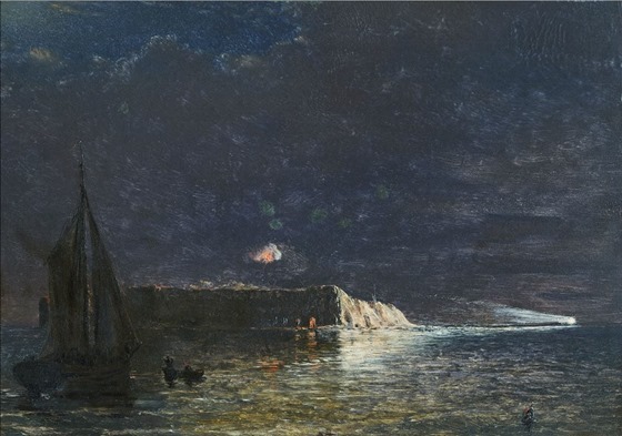 Night Bombardment, December 10, 1864 (Fort Sumter)