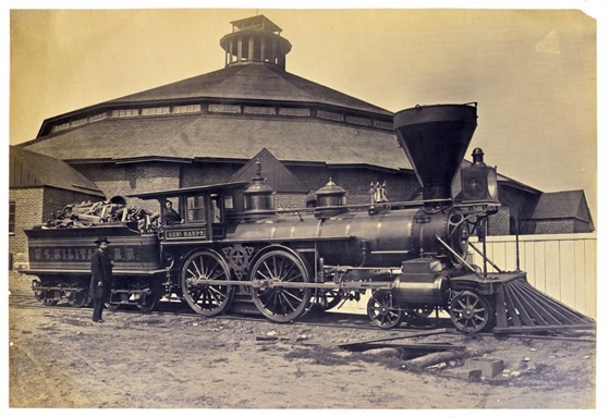 Railroad Engine General Haupt
