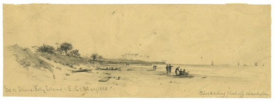 Sea Shore--Folly Island, S.C. May 1863 